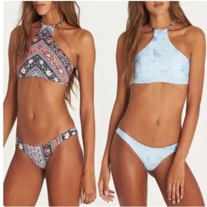 Billabong reversible bikini boho